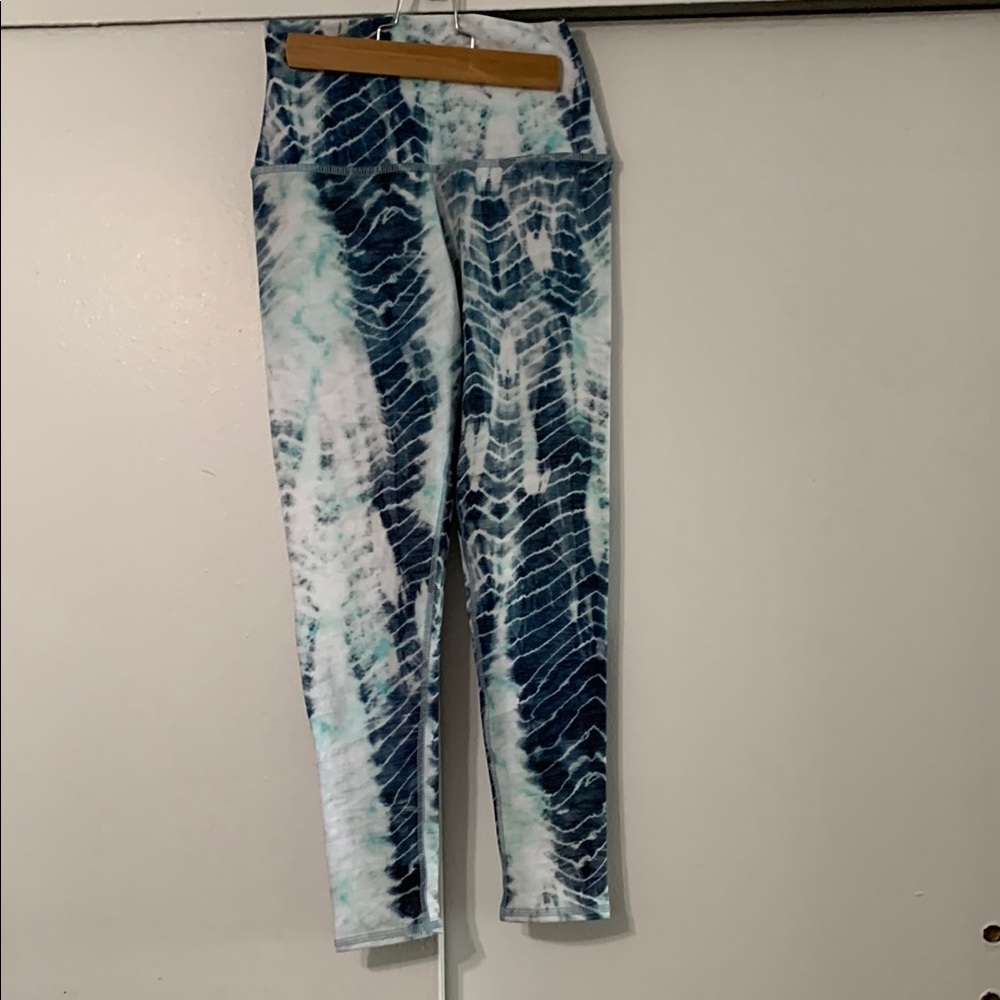 Evolution and Creation Blue and White Leggings
